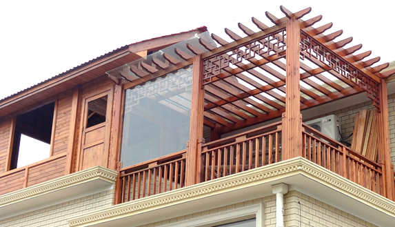 长沙防腐木阳光房 长沙防腐木阳光房