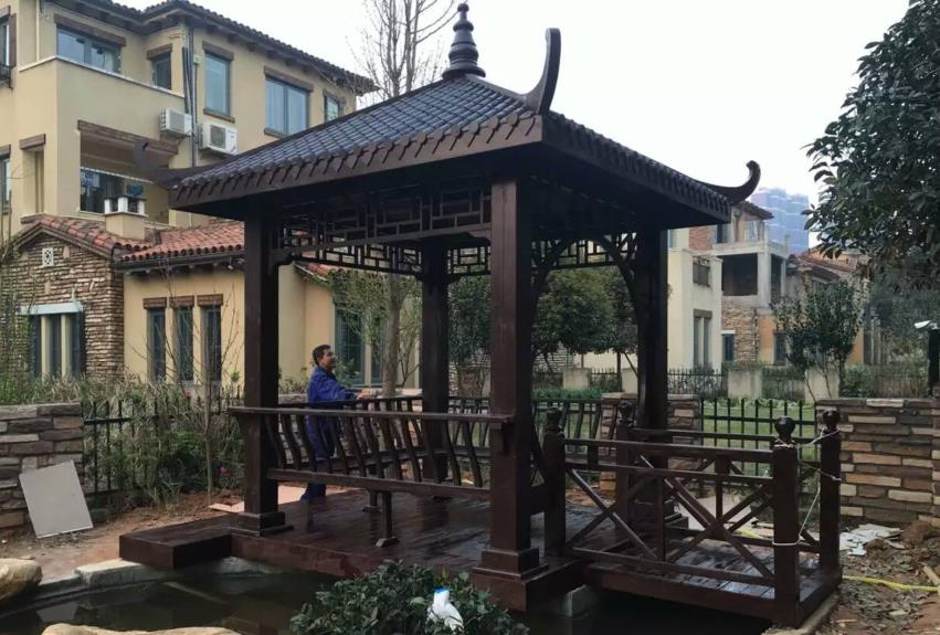 防腐木凉亭 防腐木凉亭