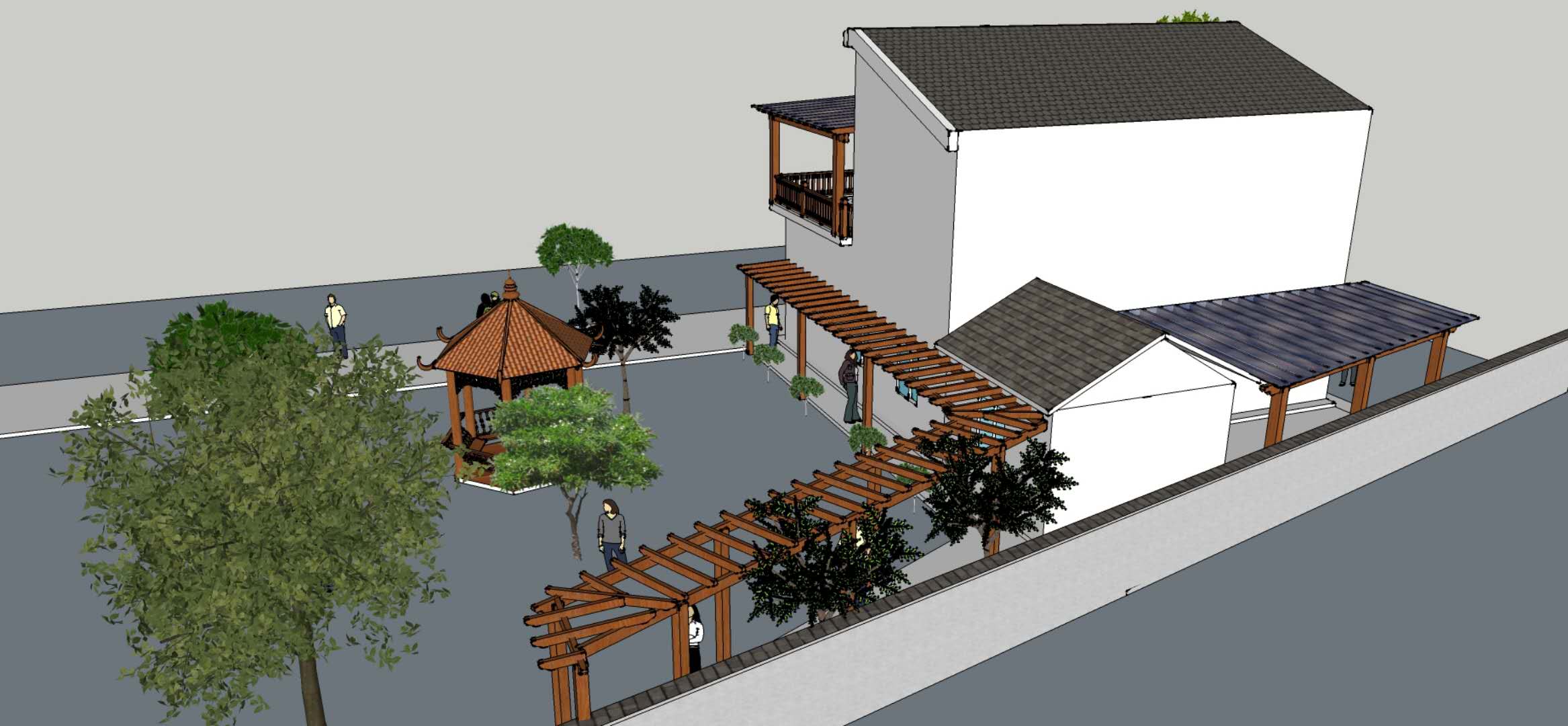 湖南常德防腐木花架.jpg 湖南常德防腐木花架.jpg