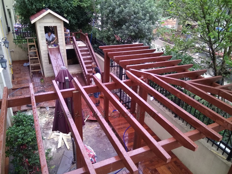 防腐木园林景观 防腐木园林景观