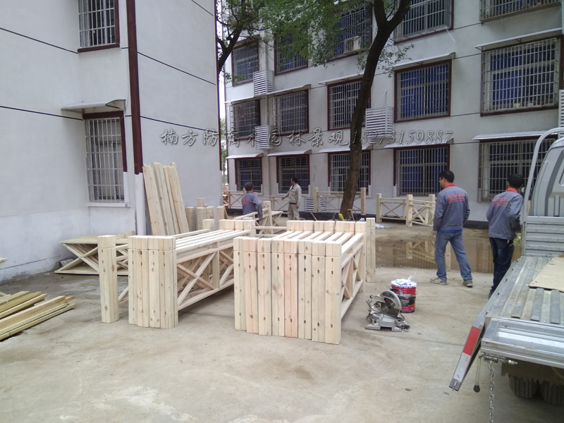 防腐木栏杆 防腐木栏杆