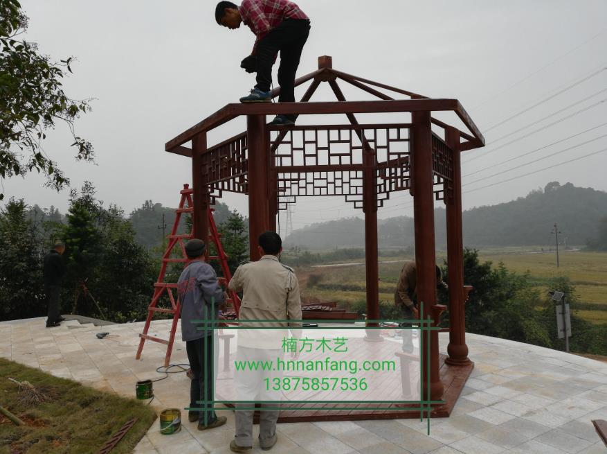 防腐木凉亭 防腐木凉亭